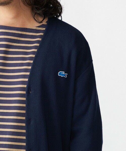 SHIPS / シップス カーディガン・ボレロ | 【SHIPS別注】LACOSTE: コットン/ポリエステル Vネック カーディガン 24FW | 詳細21