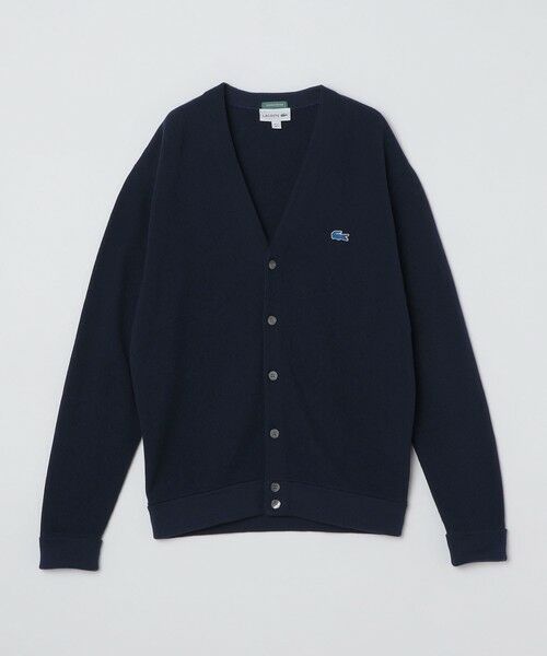SHIPS / シップス カーディガン・ボレロ | 【SHIPS別注】LACOSTE: コットン/ポリエステル Vネック カーディガン 24FW | 詳細22