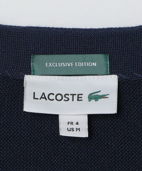 SHIPS / シップス カーディガン・ボレロ | 【SHIPS別注】LACOSTE: コットン/ポリエステル Vネック カーディガン 24FW | 詳細26