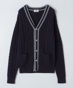 SHIPS / シップス カーディガン・ボレロ | SHIPS: 奥山メリヤス チルデン ニット カーディガン