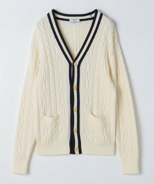 SHIPS / シップス カーディガン・ボレロ | SHIPS: 奥山メリヤス チルデン ニット カーディガン | 詳細1