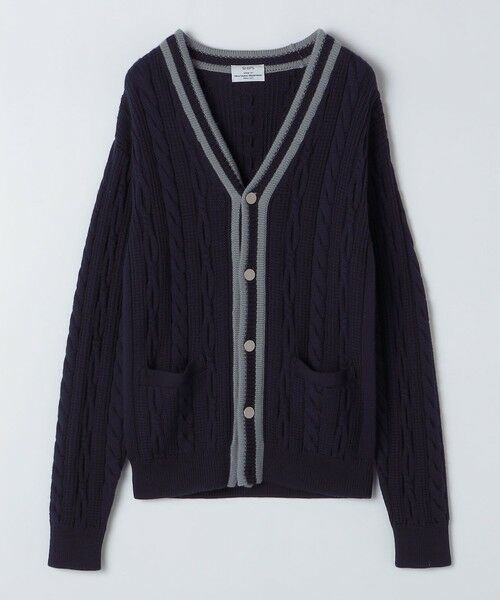 SHIPS / シップス カーディガン・ボレロ | SHIPS: 奥山メリヤス チルデン ニット カーディガン | 詳細9