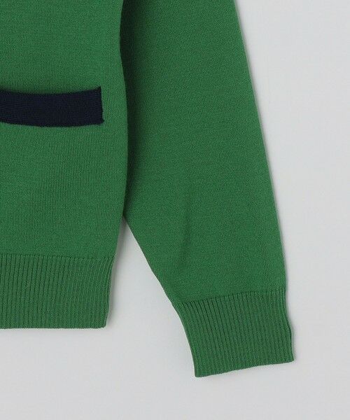 SHIPS / シップス カーディガン・ボレロ | SHIPS:〈手洗い可能〉ICE WOOL カラーパネル Vネック ニット カーディガン | 詳細11