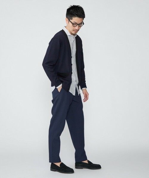 SHIPS / シップス カーディガン・ボレロ | SHIPS:〈手洗い可能〉ICE WOOL カラーパネル Vネック ニット カーディガン | 詳細22