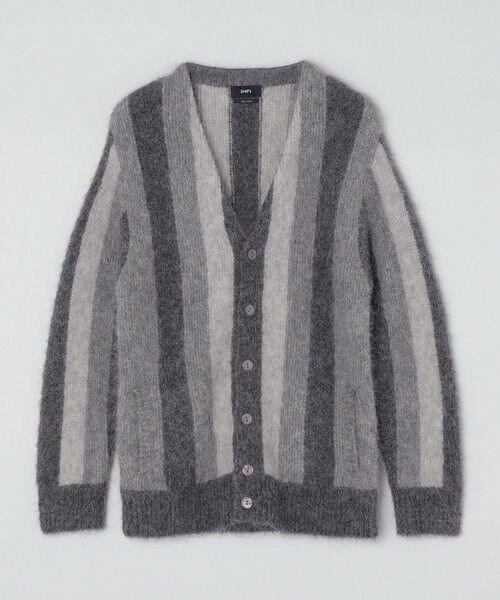 SHIPS / シップス カーディガン・ボレロ | SHIPS: アルパカ ガーター Vネック カーディガン | 詳細9