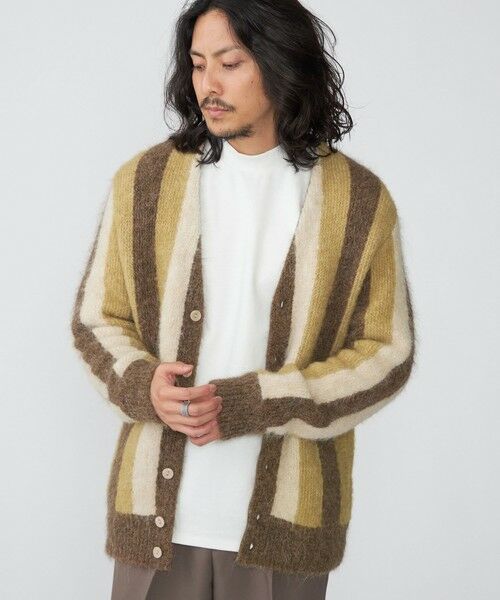 SHIPS / シップス カーディガン・ボレロ | SHIPS: アルパカ ガーター Vネック カーディガン | 詳細19