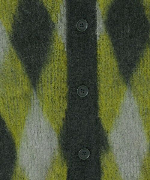 SHIPS / シップス カーディガン・ボレロ | SHIPS: モヘヤ アーガイル Vネック ニット カーディガン | 詳細16