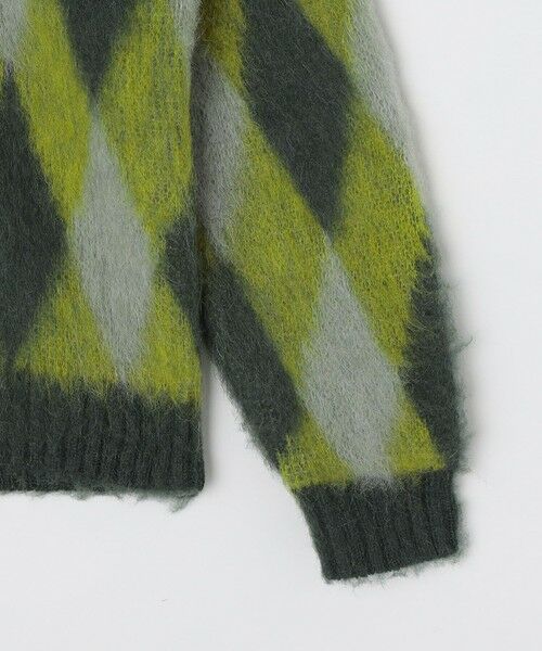 SHIPS / シップス カーディガン・ボレロ | SHIPS: モヘヤ アーガイル Vネック ニット カーディガン | 詳細17