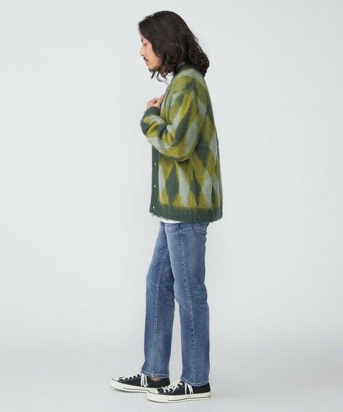 SHIPS / シップス カーディガン・ボレロ | SHIPS: モヘヤ アーガイル Vネック ニット カーディガン | 詳細10