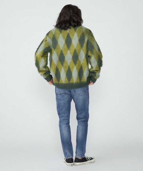 SHIPS / シップス カーディガン・ボレロ | SHIPS: モヘヤ アーガイル Vネック ニット カーディガン | 詳細11