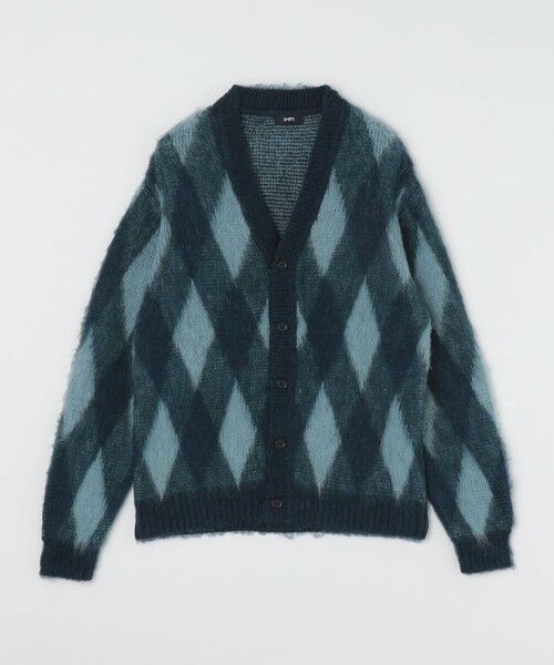 SHIPS / シップス カーディガン・ボレロ | SHIPS: モヘヤ アーガイル Vネック ニット カーディガン | 詳細23
