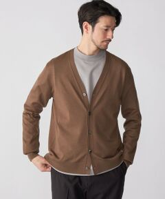 SHIPS / シップス カーディガン・ボレロ | SHIPS: ハンドフレーム 16ゲージ Vネック カーディガン ニット