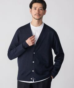 SHIPS / シップス カーディガン・ボレロ | SHIPS: ハンドフレーム 16ゲージ Vネック カーディガン ニット