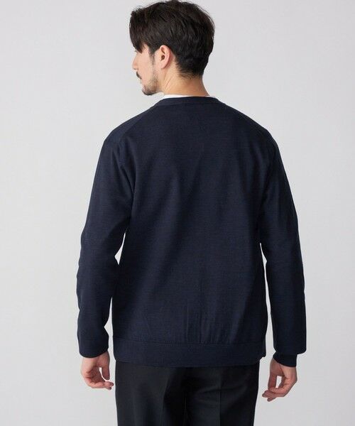 SHIPS / シップス カーディガン・ボレロ | SHIPS: ハンドフレーム 16ゲージ Vネック カーディガン ニット | 詳細12