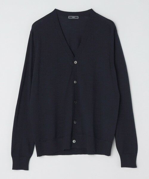 SHIPS / シップス カーディガン・ボレロ | SHIPS: ハンドフレーム 16ゲージ Vネック カーディガン ニット | 詳細19
