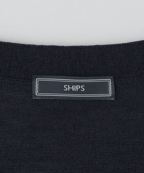 SHIPS / シップス カーディガン・ボレロ | SHIPS: ハンドフレーム 16ゲージ Vネック カーディガン ニット | 詳細23