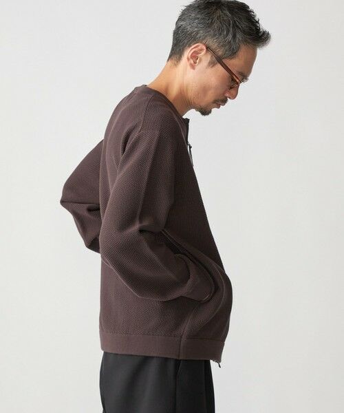 SHIPS / シップス カーディガン・ボレロ | SHIPS:〈洗濯機可能〉SOLOTEX(R) コットン ピケ クルーネック ジップ カーディガン | 詳細8