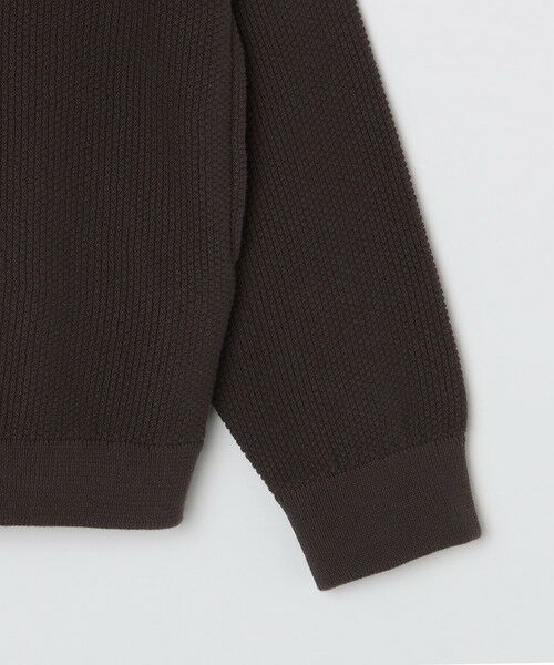 SHIPS / シップス カーディガン・ボレロ | SHIPS:〈洗濯機可能〉SOLOTEX(R) コットン ピケ クルーネック ジップ カーディガン | 詳細11