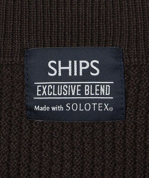 SHIPS / シップス カーディガン・ボレロ | SHIPS:〈洗濯機可能〉SOLOTEX(R) コットン ピケ クルーネック ジップ カーディガン | 詳細12