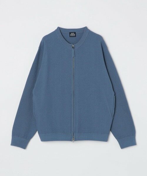 SHIPS / シップス カーディガン・ボレロ | SHIPS:〈洗濯機可能〉SOLOTEX(R) コットン ピケ クルーネック ジップ カーディガン | 詳細19
