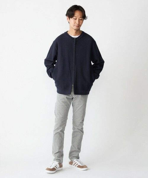 SHIPS / シップス カーディガン・ボレロ | SHIPS:〈洗濯機可能〉SOLOTEX(R) コットン ピケ クルーネック ジップ カーディガン | 詳細21