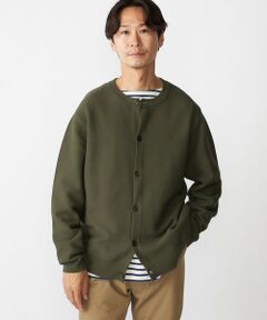 SHIPS / シップス カーディガン・ボレロ | SHIPS:〈手洗い可能〉ガーター クルーネック ボタン カーディガン