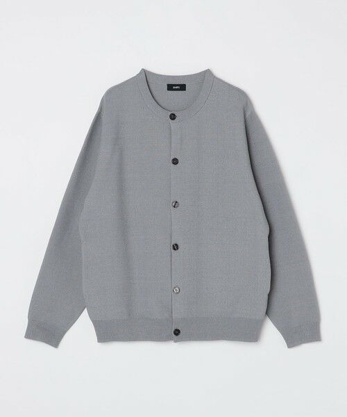 SHIPS / シップス カーディガン・ボレロ | SHIPS:〈手洗い可能〉ガーター クルーネック ボタン カーディガン | 詳細9