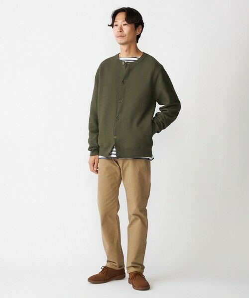SHIPS / シップス カーディガン・ボレロ | SHIPS:〈手洗い可能〉ガーター クルーネック ボタン カーディガン | 詳細11