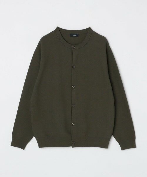 SHIPS / シップス カーディガン・ボレロ | SHIPS:〈手洗い可能〉ガーター クルーネック ボタン カーディガン | 詳細13