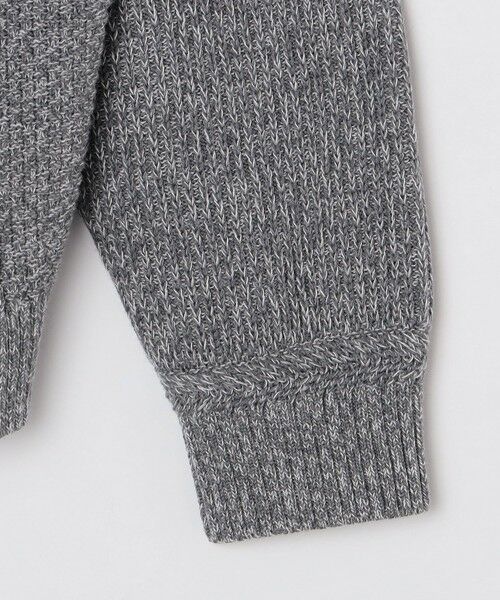 SHIPS / シップス カーディガン・ボレロ | SHIPS:〈手洗い可能〉ウール コットン アラン ショールカラー カーディガン | 詳細6