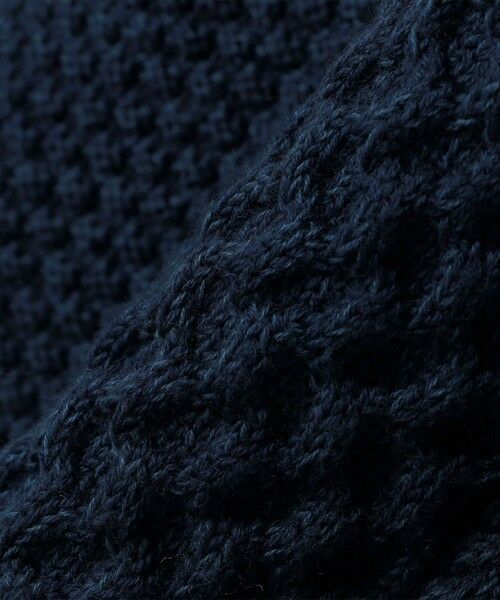 SHIPS / シップス カーディガン・ボレロ | SHIPS:〈手洗い可能〉ウール コットン アラン ショールカラー カーディガン | 詳細23