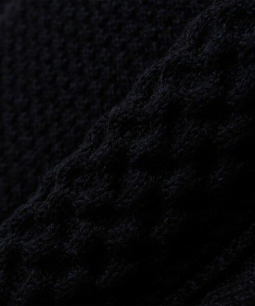 SHIPS / シップス カーディガン・ボレロ | SHIPS:〈手洗い可能〉ウール コットン アラン ショールカラー カーディガン | 詳細28