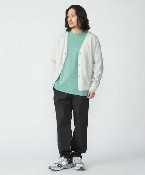 SHIPS / シップス カーディガン・ボレロ | SHIPS:〈洗濯機可能〉SOLOTEX(R) 12ゲージ ピケ Vネック カーディガン | 詳細1