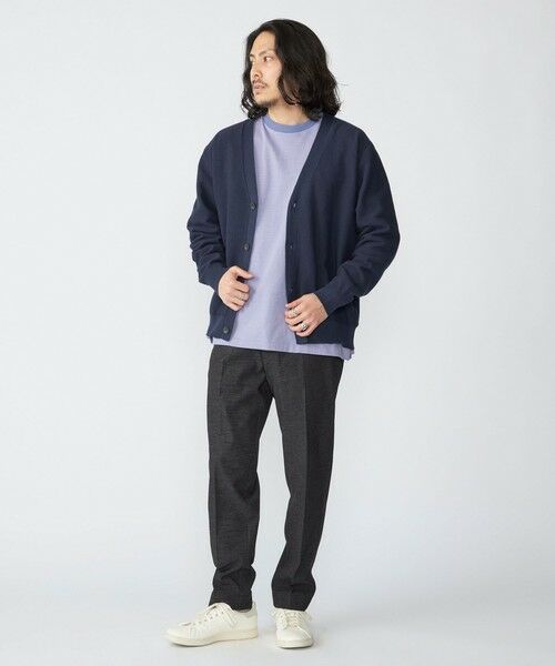 SHIPS / シップス カーディガン・ボレロ | SHIPS:〈洗濯機可能〉SOLOTEX(R) 12ゲージ ピケ Vネック カーディガン | 詳細14