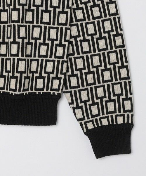 SHIPS / シップス カーディガン・ボレロ | City Ambient Products:〈手洗い可能〉ジオメトリック ジャカードポロカーディガン | 詳細4