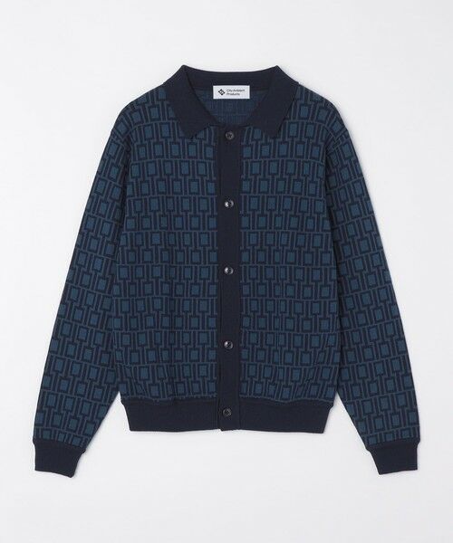 SHIPS / シップス カーディガン・ボレロ | City Ambient Products:〈手洗い可能〉ジオメトリック ジャカードポロカーディガン | 詳細8