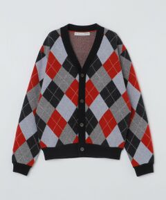 SHIPS / シップス カーディガン・ボレロ | BATEAUX DE SHIPS: アーガイル ニット カーディガン