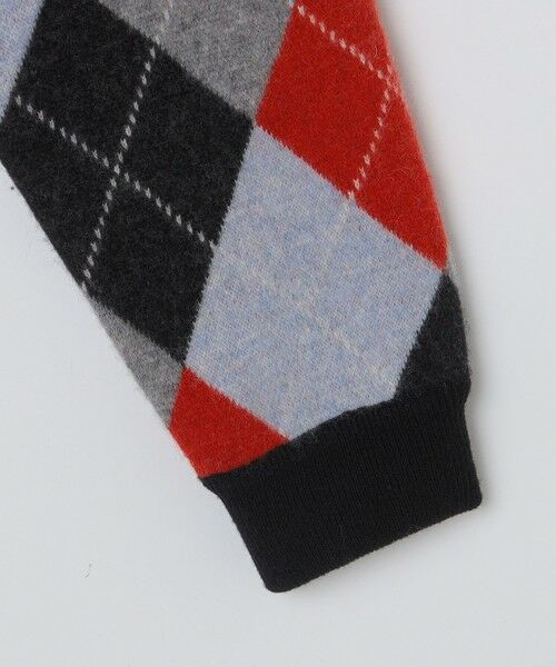 SHIPS / シップス カーディガン・ボレロ | BATEAUX DE SHIPS: アーガイル ニット カーディガン | 詳細4