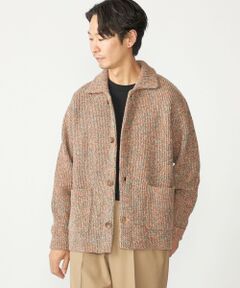 SHIPS / シップス カーディガン・ボレロ | SHIPS: ミックス ヤーン ポロ ニット カーディガン カバーオール