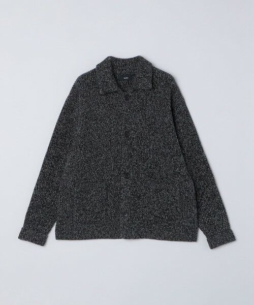 SHIPS / シップス カーディガン・ボレロ | SHIPS: ミックス ヤーン ポロ ニット カーディガン カバーオール | 詳細10