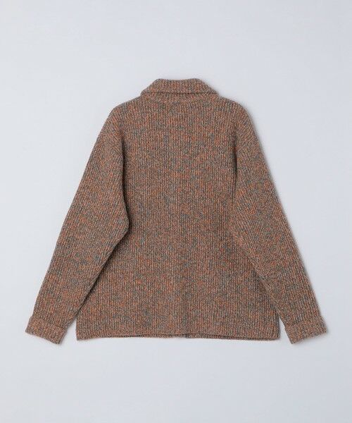 SHIPS / シップス カーディガン・ボレロ | SHIPS: ミックス ヤーン ポロ ニット カーディガン カバーオール | 詳細18