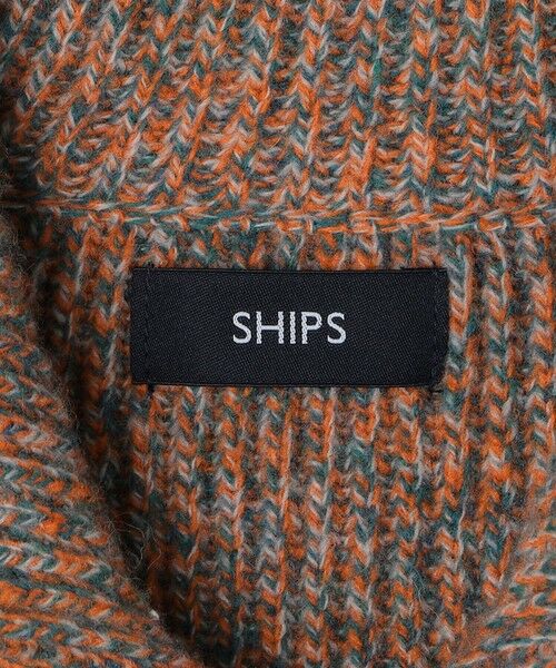SHIPS / シップス カーディガン・ボレロ | SHIPS: ミックス ヤーン ポロ ニット カーディガン カバーオール | 詳細20