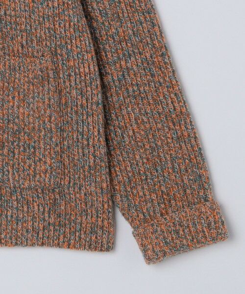 SHIPS / シップス カーディガン・ボレロ | SHIPS: ミックス ヤーン ポロ ニット カーディガン カバーオール | 詳細21