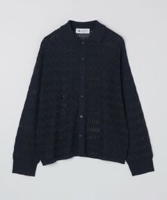 SHIPS / シップス カーディガン・ボレロ | City Ambient Products:〈手洗い可能〉シアー ニット ポロ カーディガン