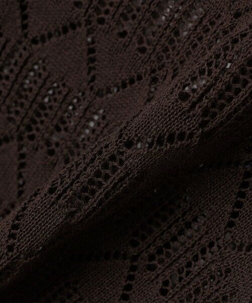 SHIPS / シップス カーディガン・ボレロ | City Ambient Products:〈手洗い可能〉シアー ニット ポロ カーディガン | 詳細1