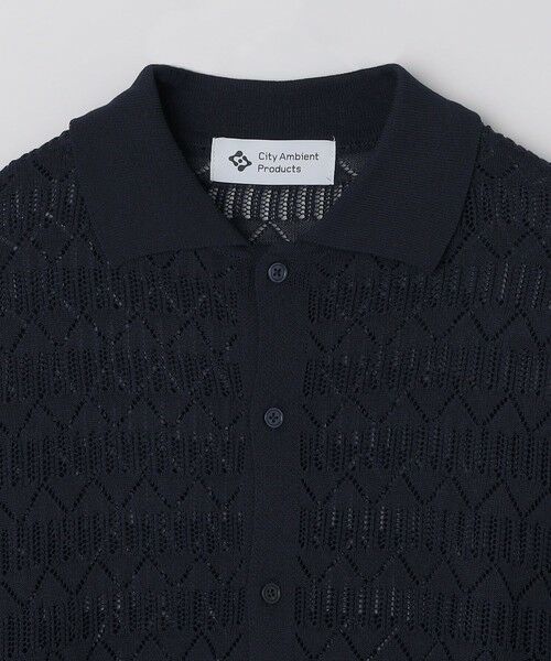 SHIPS / シップス カーディガン・ボレロ | City Ambient Products:〈手洗い可能〉シアー ニット ポロ カーディガン | 詳細3