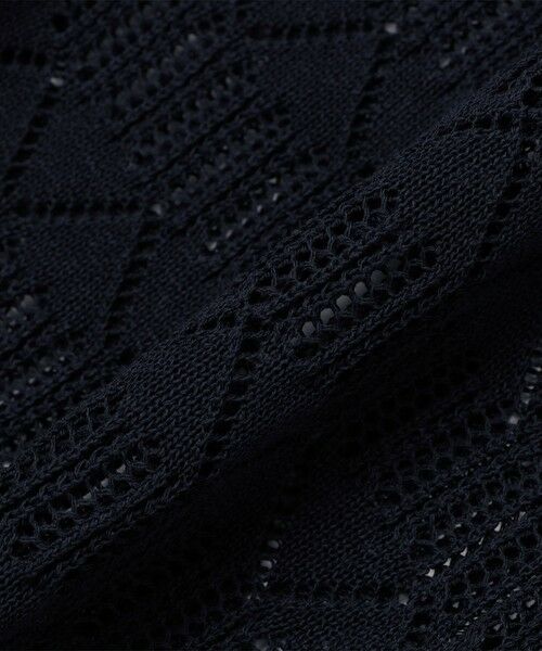 SHIPS / シップス カーディガン・ボレロ | City Ambient Products:〈手洗い可能〉シアー ニット ポロ カーディガン | 詳細7