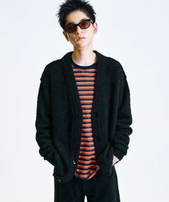 SHIPS / シップス カーディガン・ボレロ | City Ambient Products:〈手洗い可能〉ループヤーン ワイドリブ カーディガン