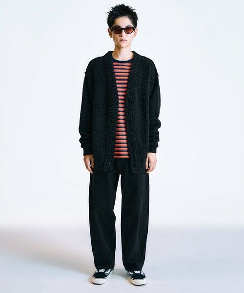 SHIPS / シップス カーディガン・ボレロ | City Ambient Products:〈手洗い可能〉ループヤーン ワイドリブ カーディガン | 詳細3