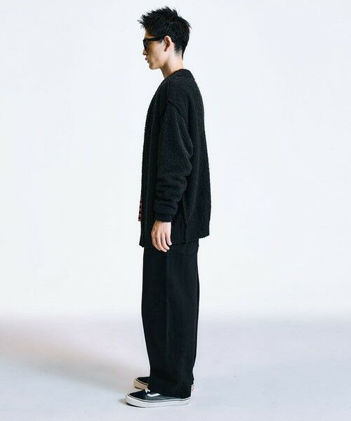 SHIPS / シップス カーディガン・ボレロ | City Ambient Products:〈手洗い可能〉ループヤーン ワイドリブ カーディガン | 詳細4